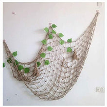MFLASMF Rete di Sicurezza Protezione per Balcone Rete di Sicurezza per Bambini, Corda di Canapa retrò, Scala per Balcone corrimano Rete da Arrampicata Rete per Appendere Vestiti Rete Foto