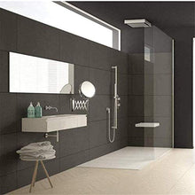 Specchio Rotondo A Muro Controluce LED, Specchio per il trucco a parete a LED a cordone con ingrandimento 1x / 10x, specchio per il trucco per il trucco di ingrandimento Specchio per il trucco a paret