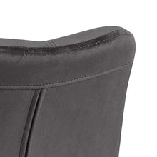 Amazon Brand - Movian Arendsee - Set da 2 sgabelli da bar, 55 x 48,5 x 111,5 cm, grigio