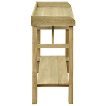OUSEE Tavolo da Lavoro da Giardino in Legno Impregnato 75x40x90cm