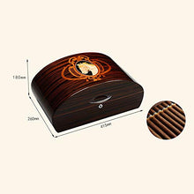 WangQ Scatola di sigari, armadietto per sigari humidor in Legno di Cedro con sigari di Ebano Color Legno Cedro humidor (Color : A)