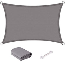 ERPENG Vela Ombreggiante 3.5x3.5m Antistrappo Antivento Impermeabile Tenda a Vela Quadrato con Kit di Installazione per Giardini e steccati Recinzione, Grigio Chiaro