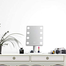 Specchio Home Portable Vanity 8-LED luci Regolabili per Il Trucco Table spogliatoio Camera da Letto per la rasatura della Camera da Letto