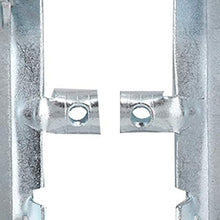 HelloCreate - Set di 2 guide sospese per armadietti a scomparsa, regolabili e pesanti, 150 kg