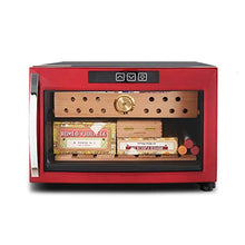 XYJNN Portasigarettes-humidor sigaris-humidor sigari Humidor Cigar Humidor/Materiale Sigaro/Intelligent Temperatura E umidità Costanti/Potere 70W, Tensione 220V / Dimensioni 41x52.5x27.5cm / Red