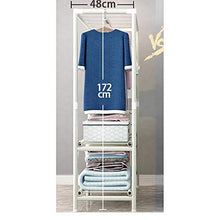 JJZXT Pieghevole Armadio Semplice Panno Gabinetto delle Famiglie l'installazione in Armadio Camera da Letto Moderna Semplice Camera Assembly