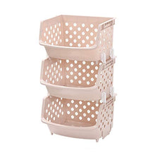 &ripiano di stoccaggio Scaffalature Unità Simple Home Living Room Cucina Vegetale Rack Rack Creative Fruit 3 livelli cestino di immagazzinaggio Scaffale di finitura (Color : D)