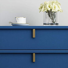FAPROL Comodino per Camerette Simplicity Comodini con Cassetti Comodina con Staffa Metallica Comodino Stile Moderno Armadietti Portaoggetti Blue