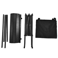 Tavolo Pieghevole da Campeggio, Piano in Lega di Alluminio, Staffa in Ferro, con Borsa per il Trasporto, Tavolo da Giardino per Balcone, Picnic, Pesca, Camper, 118,2x54,8x66,8 cm