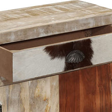 vidaXL Credenza Armadietto con Cassetti e Ante Mobiletto Decorativo Dispositivi Multimediali Arredamento 60x30x75 cm Legno Massello Mango
