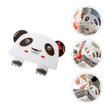 UPKOCH Protezione dell'Acqua in Silicone Modello Panda Tipo Ventosa Lavello per Piscina Barriera Anti-Schizzi d'Acqua per Cucina Bagno E Lavelli a Isola