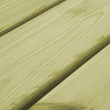 FAMIROSA Panchina da Giardino 170 cm in Legno di Pino Impregnato-5147