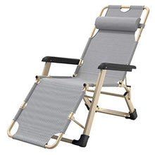 AI LI WEI SHUAIIJUAN Sedia per Il Tempo Libero Domestico Regolabile Sedia reclinabile con poggiatesta Pieghevole s Sdraio reclinabile for 330lbs all'aperto Beach Patio all'aperto di Supporto