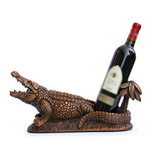 LHQ-HQ Bottiglia di Vino Wine Rack Rack Domestici creativi Wine Rack Soggiorno Coccodrillo Resina Bottle Rack personalità Wine Rack Decoration