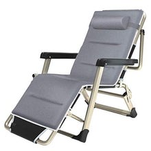 AI LI WEI SHUAIIJUAN Sedia per Il Tempo Libero Domestico Patio Lounge Recliners Pieghevole s Sdraio Sdraio Tempo Libero con l'ammortizzatore for Outdoor Garden Beach Patio Camping Max.250KG capacità