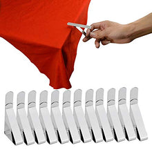 milageto Confezione da 12 Clip per tovaglie Copri Tavolo Morsetti Supporto per tovaglie tavoli Adatti Spessore Inferiore a 45mm
