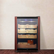 Umidificatori Humidor Delle Famiglie A Doppia Refrigerazione Cigar Cabinet Legno Di Cedro Solido Frigorifero Idratante Sigaro Gabinetto Professionista Sigaro Gabinetto In Grado Di Memorizzare 500 Siga