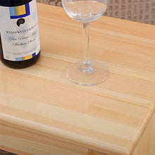 HAIYU- Armadio Laterale in Legno Massello Cremagliera del Vino da Cucina in Stile Rustico Ripiano per Vino a Doppio Strato con Anta in Vetro, 40 x 35 x 72,6 cm, Montaggio Facile