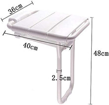 Sgabello Doccia Bagno Sedile Ribaltabile Doccia Sgabello con Gambe a Parete Sedia da Doccia Vasca da Bagno, Ingresso a Cambiare Le Scarpe Sgabello-disabili/Donne Incinte/Anziani ABS Antiscivolo da