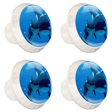 Balena assassina 4 PCS Pomelli per Porta, Pomolo per Mobile, Pomelli per Mobili con Viti, Maniglia per Armadietto, Pomelli per Porta, Pomelli per Cassetti per Porta, Armadio, Cassetto e Credenza