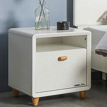 HYY-YY comodino dipinto comodino comodino semplice legno armadio con cassetti camera da letto mobili mobili armadi per la casa camera da letto comodini (colore : bianco, Dimensioni: 43.8X42.4X49.8CM)