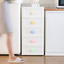 Cassapanca stretta Limita Governo del cassetto di immagazzinaggio di plastica con lo spacco del Governo Cucina Bagno Mensola gabinetto for i piccoli spazi Limita Governo di immagazzinaggio