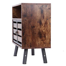 WSZMD Tavolino in Stile Industriale retrò Tavolino Rustico Cabinetto Comodino Comodino Comodino, Comodino