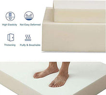 Sunshinelh - Cuscino rettangolare per panca da giardino, spessore 4 cm, per esterni a 2 3 posti, cuscino per sedia a dondolo, cuscino per sedia da giardino, 30 x 80 x 4 cm