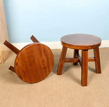 poggiapiedi Legno solido piccolo sgabello, casa moderno semplice di legno solido piccolo sgabello piccola rotonda Sgabello Cambio di scarpe da banco Bagno Sgabello casa piccola panca Sgabello basso ra