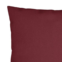 Buyounger Cuscini Decorativi 4 pz Rosso Vino 50x50 cm in Tessuto