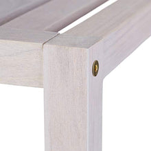 Relaxdays Scaffale da Bagno, Legno di Noce, Ripiani Portaoggetti, Mobiletto Salvaspazio,79,5x36x36, Mobile Cucina,Bianco