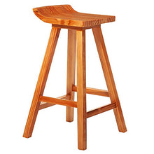Sgabelli da bar, seggioloni per bar, ristoranti, caffè, sedie da bar per cucina domestica e soggiorno, aspetto legno massello, comfort sedentario/B / 75 centimetri