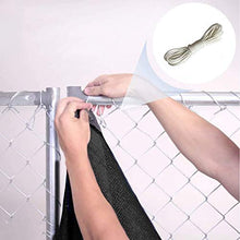 YUNSHAO Recinzione Copertura per Balcone Protezione della Privacy Schermo in Polyster Senza Viti Permeabile per Estate ed Inverno Opaco,90 x 500cm