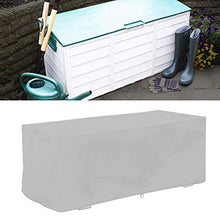 FAMKIT - Copertura per box da terrazza, in tessuto impermeabile e resistente per esterni, per proteggere grandi scatole da ponte, protezione anti-UV e antipolvere