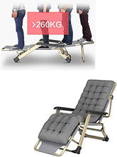 CDFCB -Mirror Zero Gravity reclinabile con Cuscino con Scollo Pieghevole reclinabile Regolabile Sedia Esterna Adatta per terrazze Piscine ECC. Camping e sedie da Spiaggia 300kg