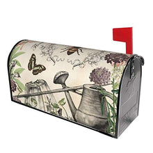 Francese Bee Garden Design Unico Cassetta delle Poste Copertura Magnetica Casella Postale per Giardino Giardino Cantiere Dimensione Standard 51x48 Pollici