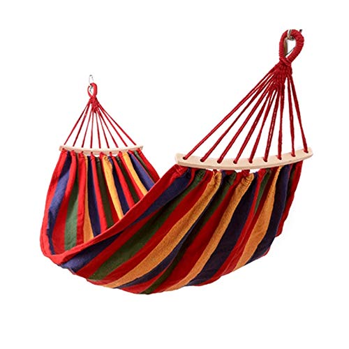 Amaca Amaca Doppia 450 Libbre Viaggio Portatile Campeggio Amaca Sospesa Altalena Sedia Pigra Amache Di Tela Sedia Altalena Da Campeggio