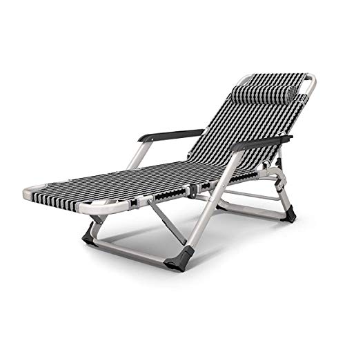LLSS Sedia Pieghevole Zero Gravity, Lettino Prendisole Reclinabile Sedie a Sdraio reclinabili Impermeabile e Regolabile per Spiaggia Patio Mobili da Giardino Campeggio Ufficio