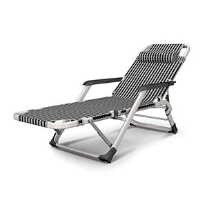 LLSS Sedia Pieghevole Zero Gravity, Lettino Prendisole Reclinabile Sedie a Sdraio reclinabili Impermeabile e Regolabile per Spiaggia Patio Mobili da Giardino Campeggio Ufficio