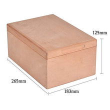 Humidars Cigar Humidor - Legno di Cedro Humidor con 2pcs 8g sigaro Humidifer Borse Grande capacità Cigar Cabinet for Club Desktop Cigar Box mantenerlo fresco .Scatola di immagazzinaggio di cigari di g