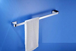 MBYW Portasciugamani Moderno Alto carico Portasciugamani Elegante da Bagno Mensola portaoggetti Porta Asciugamani, Stile Semplice, Porta Asciugamani Singolo, Bagno, Montaggio a Parete, 30 cm