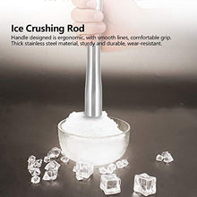 Liineparalle Kit per Barista Professionale in Acciaio Inossidabile con Ghiaccio a Forma di Diamante, frantumatore per Cocktail, Miscelatore, Strumenti da Barbiere(22.5cm)