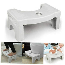 Angoter Pieghevole Bagno privato Servizi igienici Sgabello Sedile Squatty Potty Portatile igienici Sgabello Pieghevole Multifunzionale