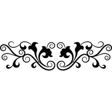 T-MK378 - Adesivi per testiera del letto, 36 x 140 cm, colore: Nero
