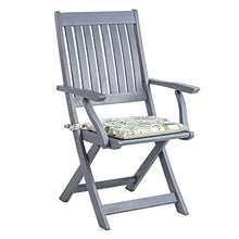 Celina Digby® Set di 2 cuscini impermeabili da giardino con comoda imbottitura in schiuma per esterni o veranda, dimensioni 42 x 42 cm, 40,6 x 40,6 cm