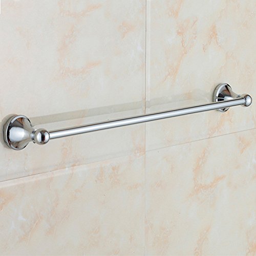MBYW Portasciugamani Moderno Minimalista Portasciugamani Elegante per Il Bagno di Moda Portasciugamani in Acciaio Inox Asta Singola portasciugamani Appendiabiti Bagno Hardware Lunghezza Pendente 61CM