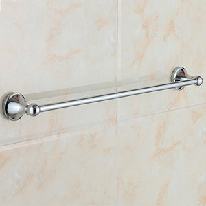 MBYW Portasciugamani Moderno Minimalista Portasciugamani Elegante per Il Bagno di Moda Portasciugamani in Acciaio Inox Asta Singola portasciugamani Appendiabiti Bagno Hardware Lunghezza Pendente 61CM