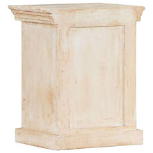 Comodino 40x30x50 cm in Legno Massello di Mango