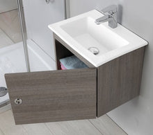 Bagno Italia Arredo Bagno moderno 50 cm disponibile in 3 colori mobile sospeso con lavabo mobili salva spazio I
