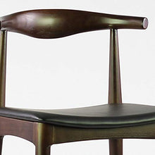 XuQinQin Massello di Frassino Legno Bar Sgabello con Schienale Altezza Moderna e Stile Semplice con Il poggiapiedi Home Kitchen Chair sgabelli da Bar (Color : Natural)